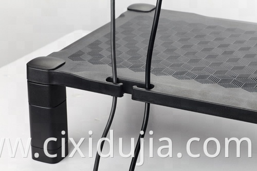 adjustable monitor stand with drawer